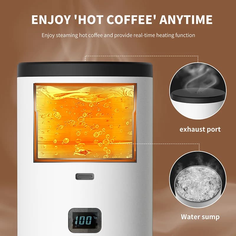 Tragbare elektrische Kaffeemaschine 7800mAh