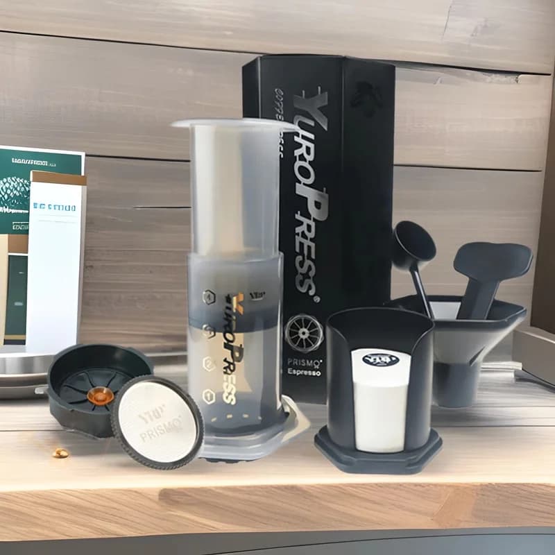 Tragbare French-Press-Kaffeemaschine