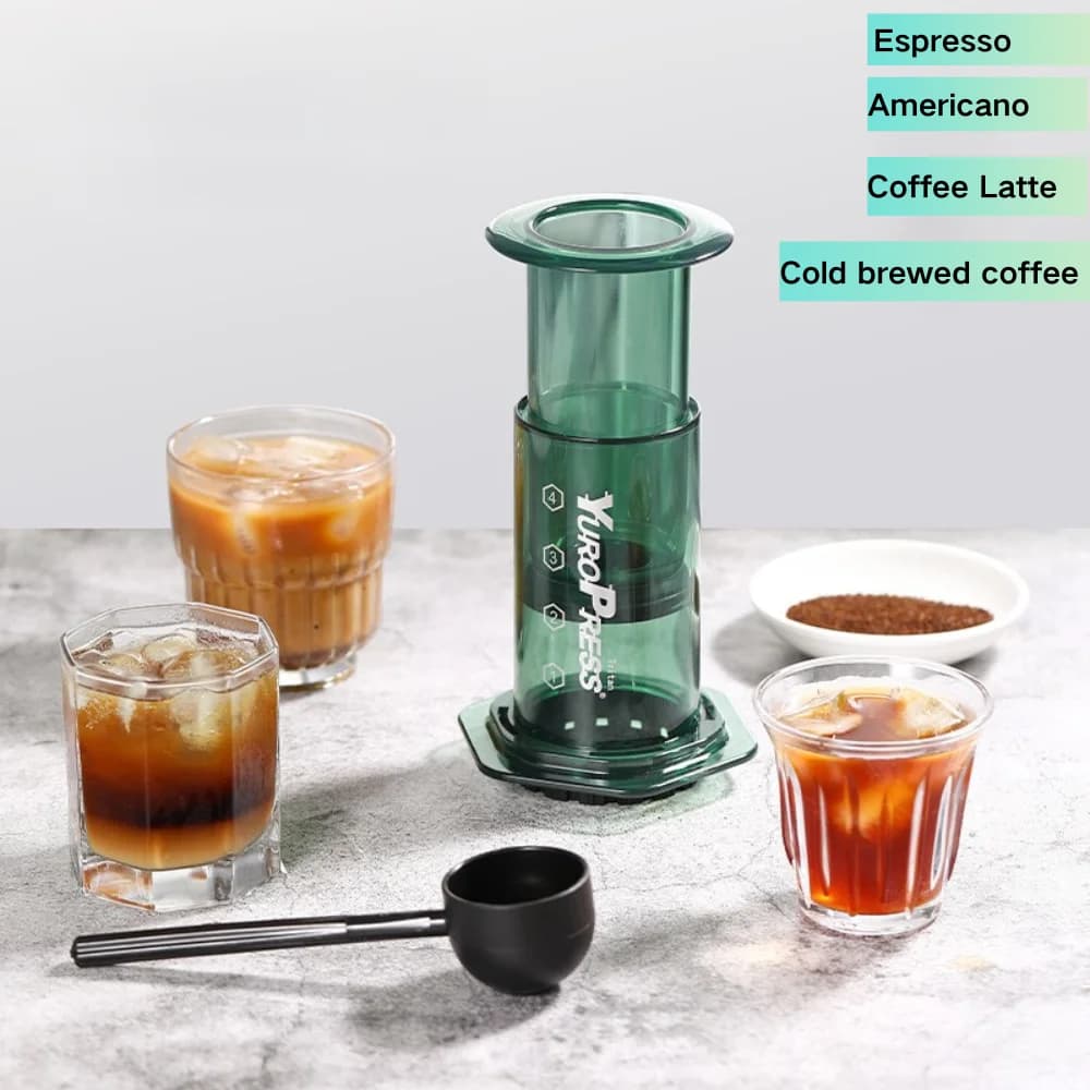 Tragbare Espresso-Kaffeemaschine French Press