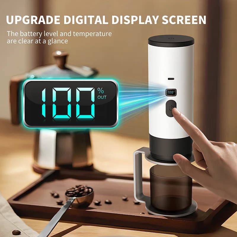 Tragbare elektrische Kaffeemaschine 7800mAh
