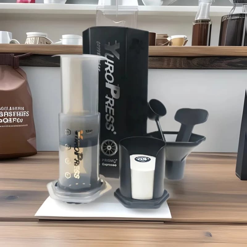 Tragbare French-Press-Kaffeemaschine
